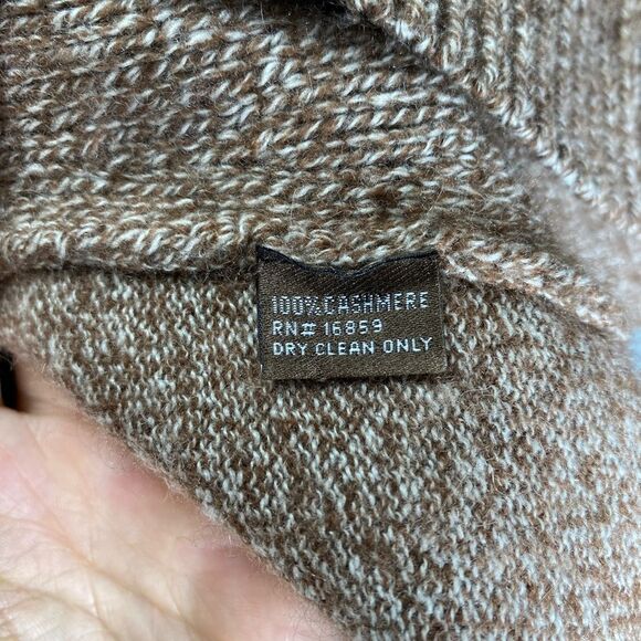 J. McLaughlin | Cashmere Crewneck Knit Sweater in Heathered Brown Size XS - Picture 11 of 11